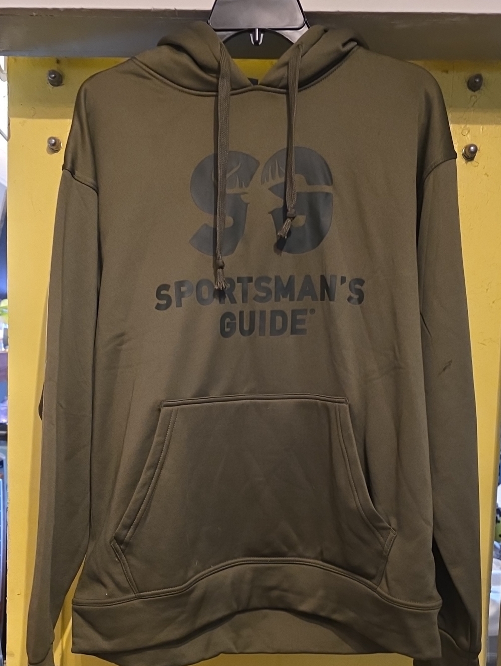 Sportsman's Guide Olive Green Pullover Hoodie for Boys